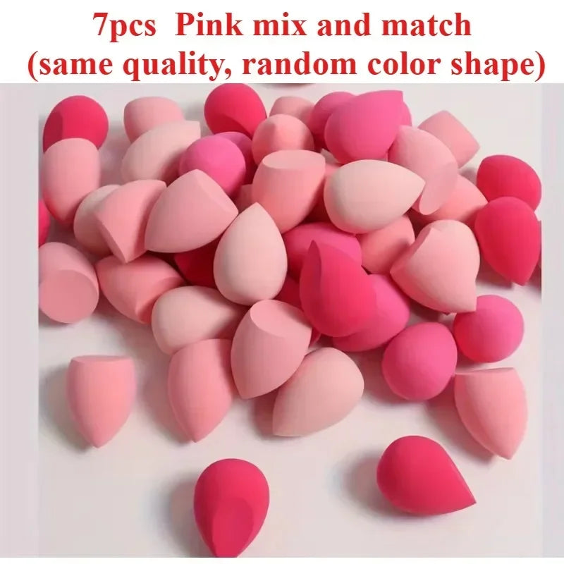 Makeup sponge set suitable for liquid BB cream powder application makeup egg dry wet dual-use powder puff girl