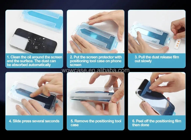 2PCS For IPhone 17 16 15 14 13 12 11 Plus ProMax XS XsMax XR Anti Peeping Film HD Tempered Glass Dust Free Install Box Protector