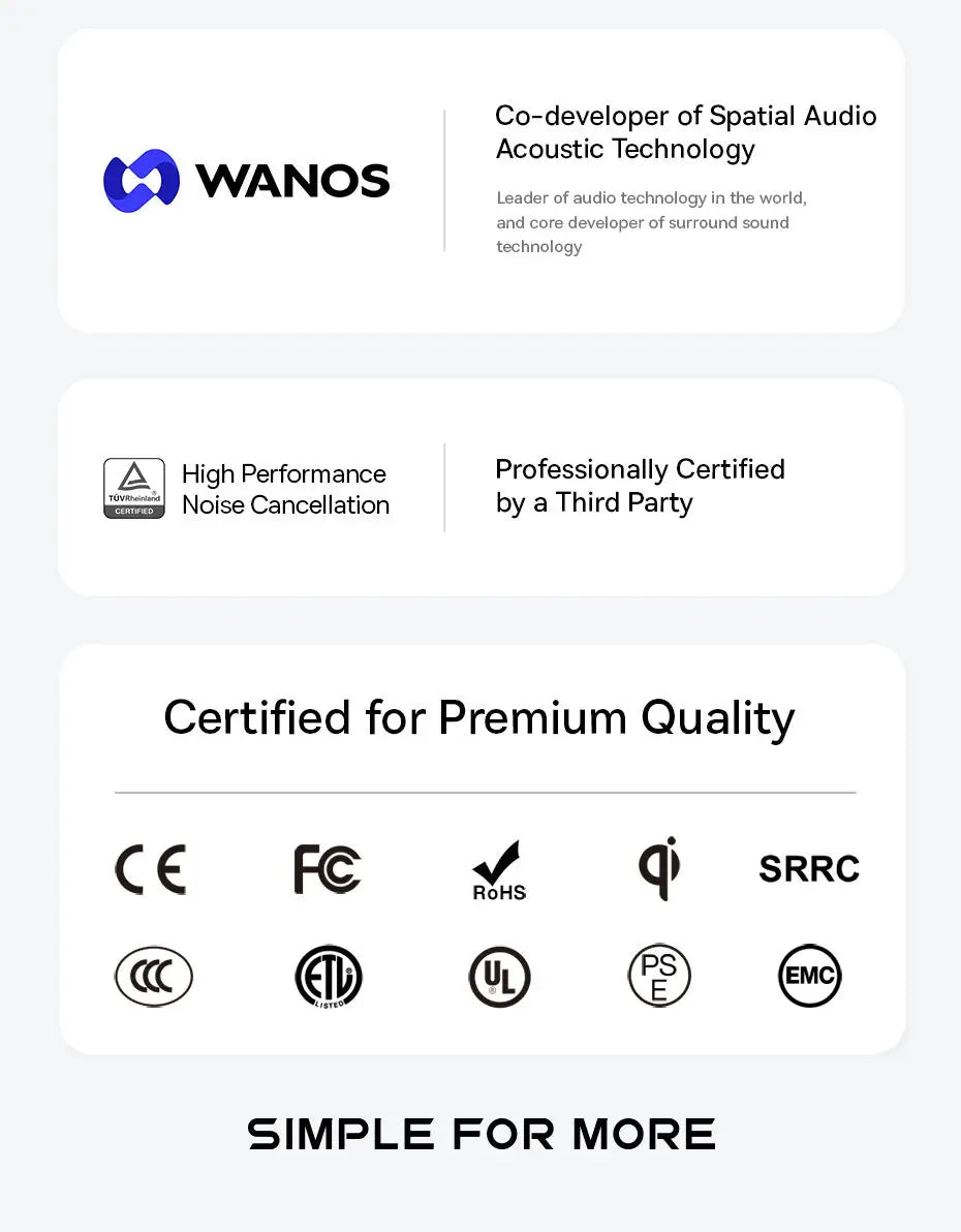 Baseus Bowie 30 Max Bluetooth Headphones 45dB Noise Cancellation Hi-res LDAC Over Ear Headset 3D Spatial Audio Wireless Earphone