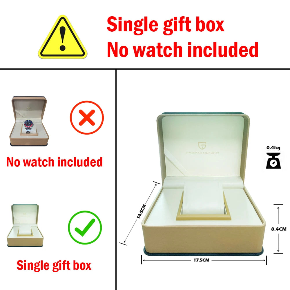 PAGANI DESIGN Top 100M Waterproof Watch Outdoor Military Sports Ultra Luminous Dial Men's Mechanical Automatic watches for man