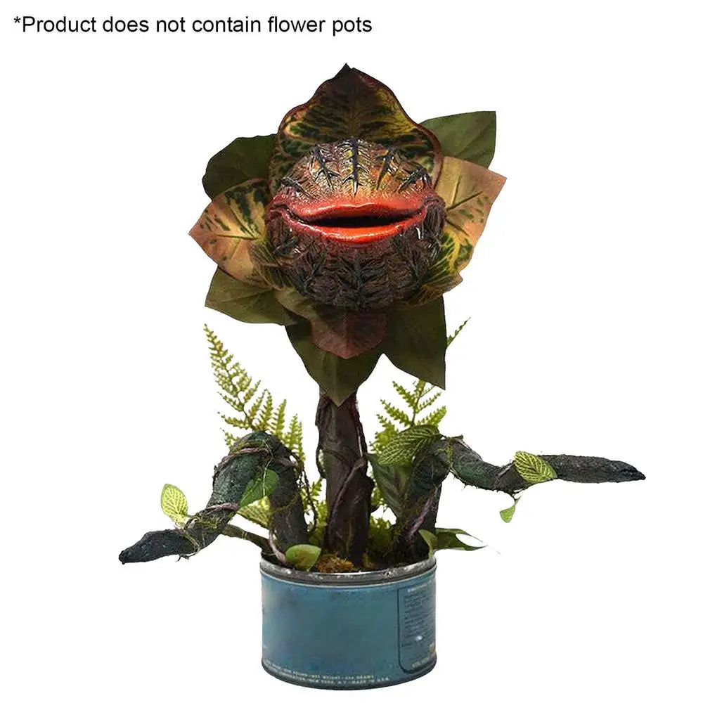 Halloween Resin Audrey II Piranha Plant Decoration Pop Movie Little Shop Of Horrors Statues Audrey II Figurine Garden Sculpture