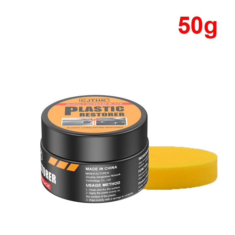 Car Plastic Restorer Back To Black Gloss Auto Interior Leather & Panel Renewal Wax Coating Agent Auto Polish And Repair Coating - Japan 4 All
