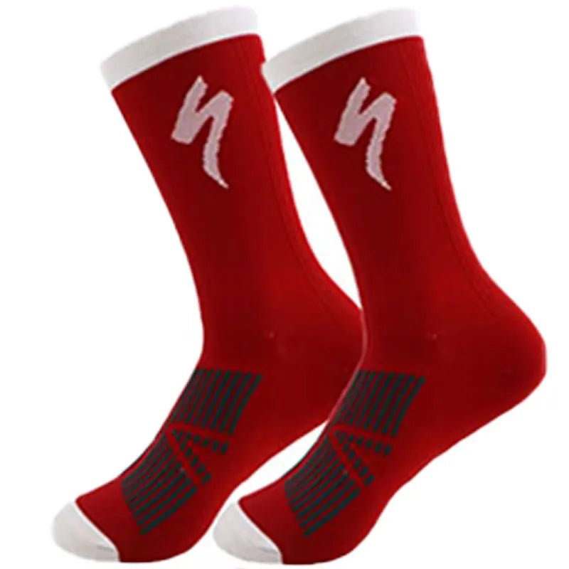1 pair of non - slip, breathable and sweat absorbent fitness running training socks Basketball football sports socks - Japan 4 All