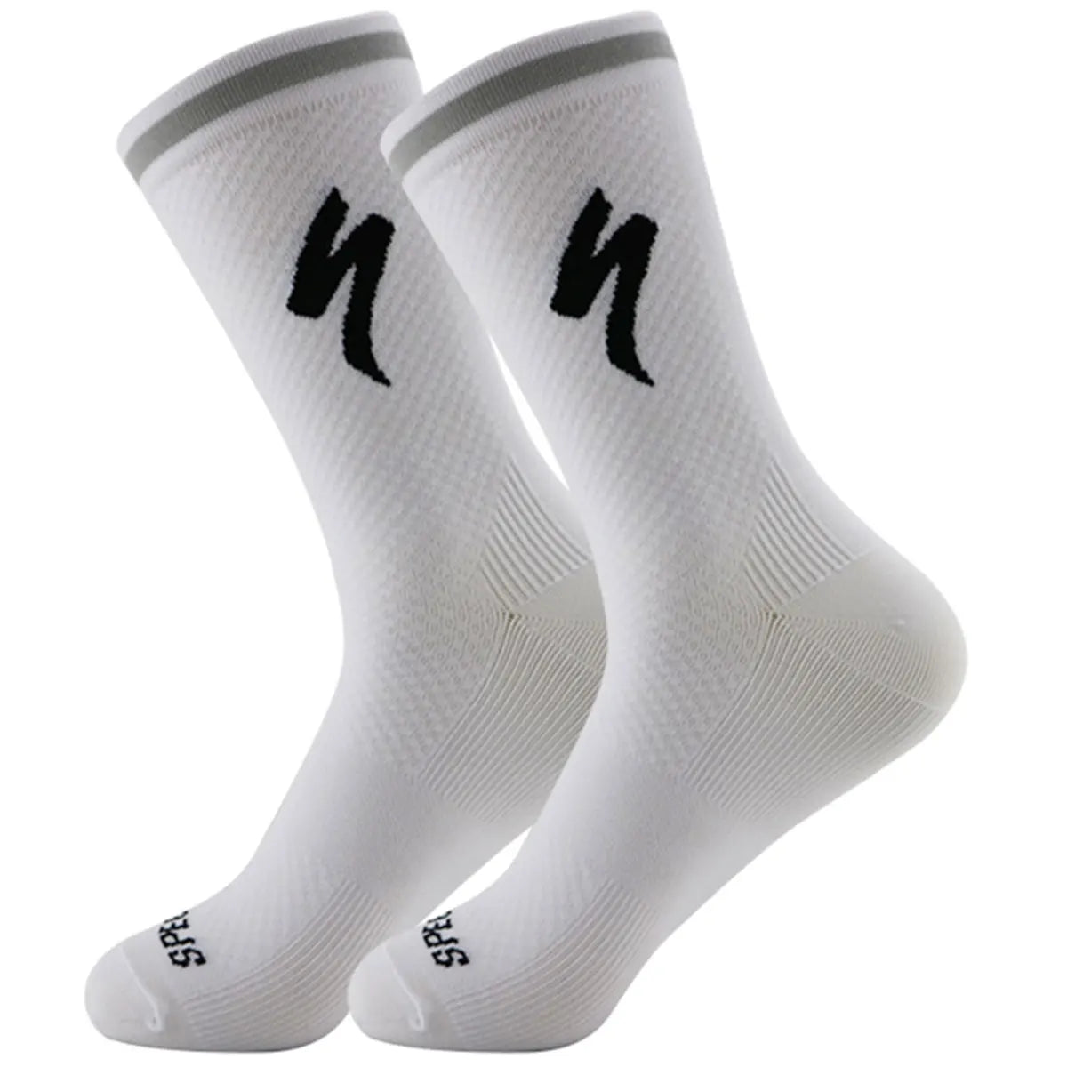 1 pair of non - slip, breathable and sweat absorbent fitness running training socks Basketball football sports socks - Japan 4 All