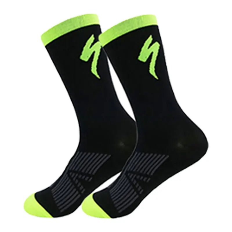 1 pair of non - slip, breathable and sweat absorbent fitness running training socks Basketball football sports socks - Japan 4 All