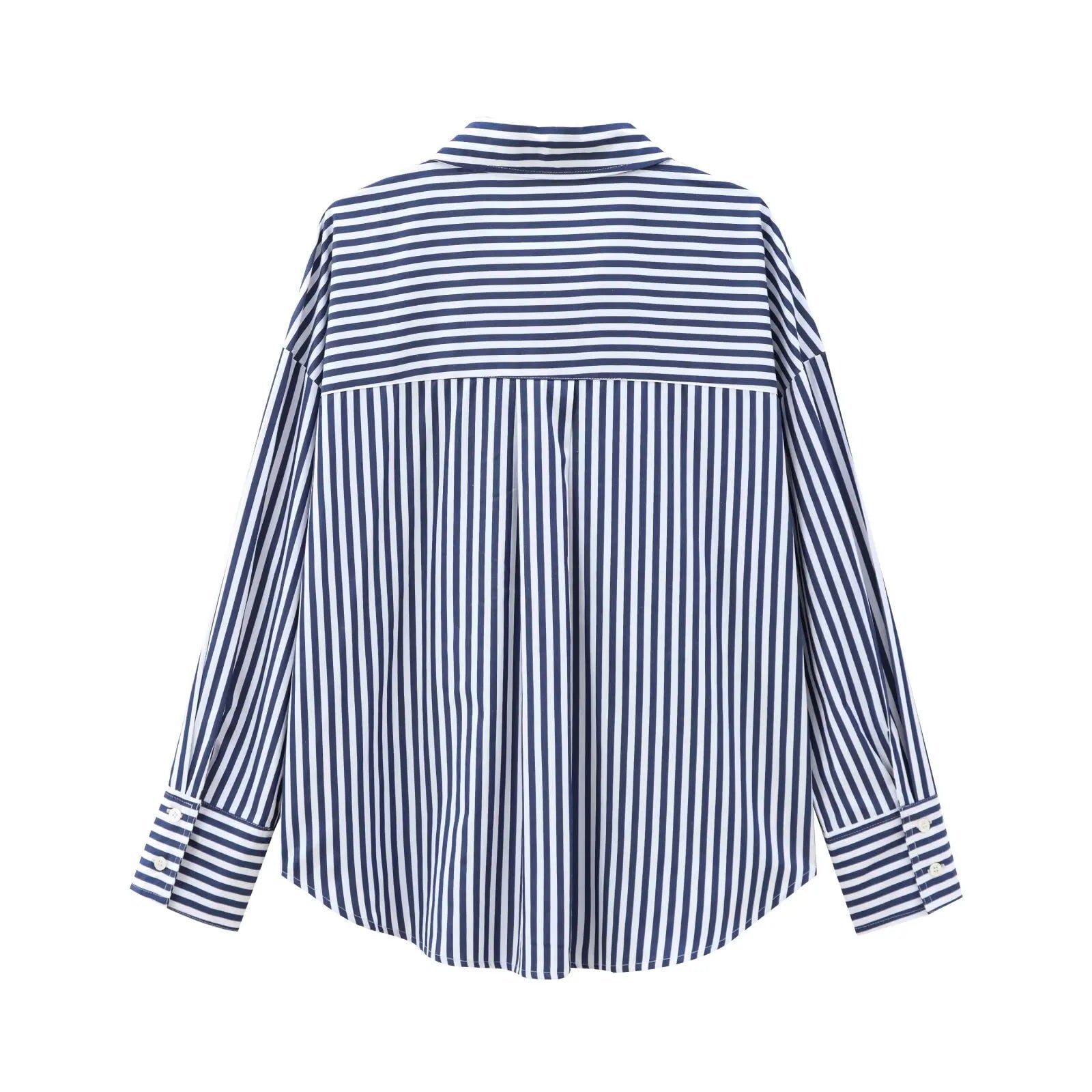 2025 autumn new women's clothing style fashionable casual versatile loose basic poplin shirt - Japan 4 All