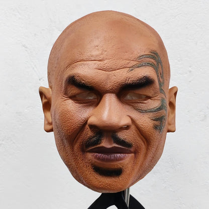 Mike Tyson Mask Man Boxing Champion Realistic Head Cover Fancy Dress Party Halloween Carnival Celebrity Cosplay Costume Props