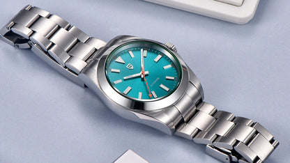 PAGANI New Z-Blue Men's Mechanical Watches Luxury Sapphire Glass Automatic Watch For Men NH35A Stainless steel Clock