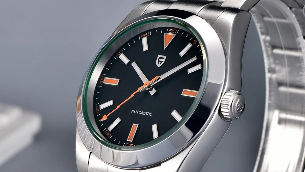 PAGANI New Z-Blue Men's Mechanical Watches Luxury Sapphire Glass Automatic Watch For Men NH35A Stainless steel Clock