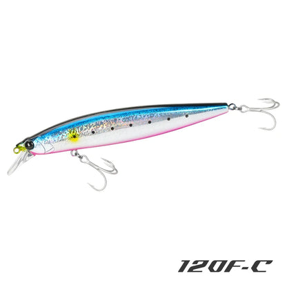 120F Ultra-long Casting Floating Saltwater Minnow 120mm 19g  Weight Artificial Bait
