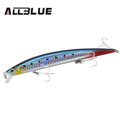 Sinking Minnow Longcast Jerkbait Fishing Lure 145mm 22G Off Shore Saltwater Sea Bass Artificial Bait Tackle