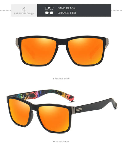 Cycling Fishing Sunglasses Men's HD Polarized Driving Sunglasses Wholesale P1518 Paranoid Hot Sale Sports Sport Glasses Men PC