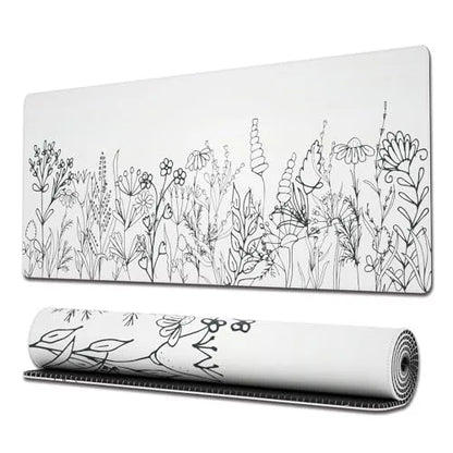 Large Gaming Mouse Pad With Stitched Edges Japanese Great Wave Anime Desk Mat  for Keyboard and Mouse Waterproof Customization