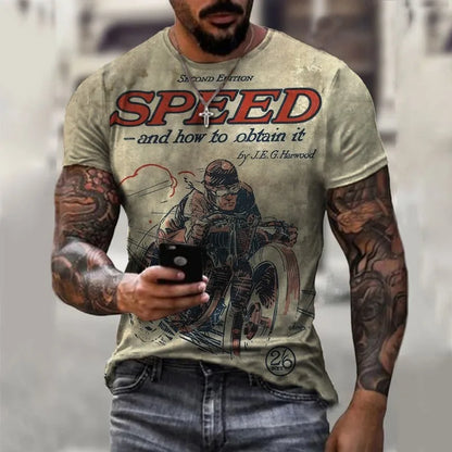 Evertop Customized Oversized Tshirt Anime Print for Polo Camiseta Para Hombre OEM/ODM Personalizada Ropa