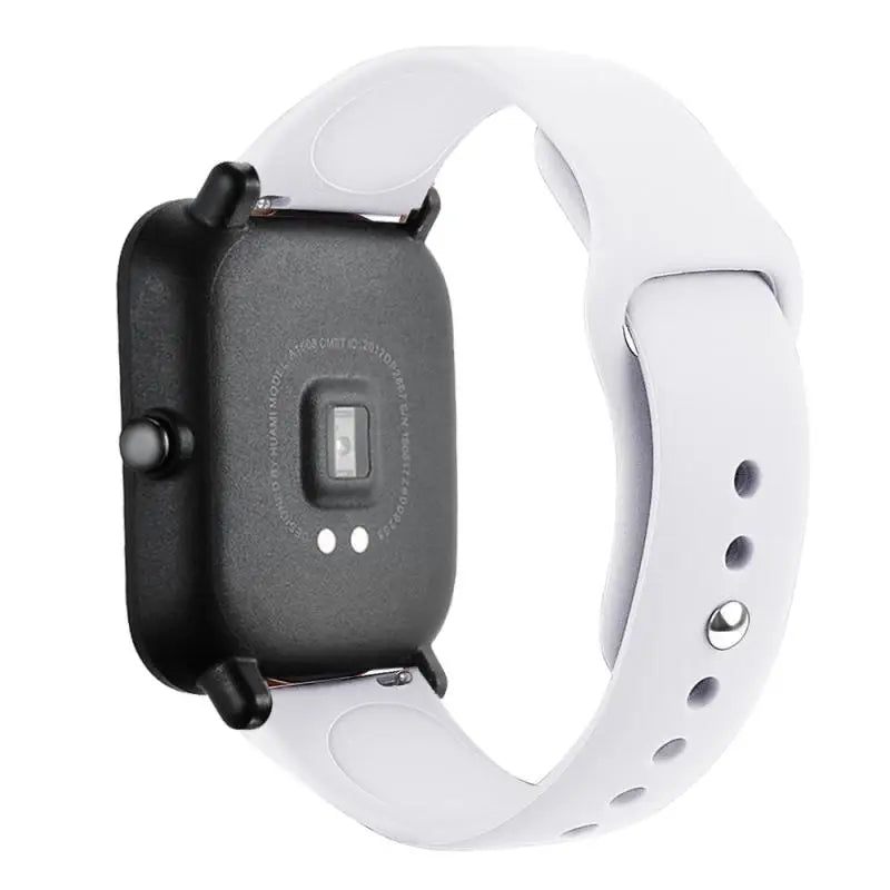 Silicone band For Amazfit GTS 3/2/2e/GTS2 Mini/GTR 42mm/47mm/GTR 3/3 Pro/2/2e Sport Watch Bracelet Amazfit bip 6 strap