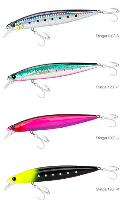 120F Ultra-long Casting Floating Saltwater Minnow 120mm 19g  Weight Artificial Bait