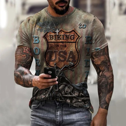 Evertop Customized Oversized Tshirt Anime Print for Polo Camiseta Para Hombre OEM/ODM Personalizada Ropa