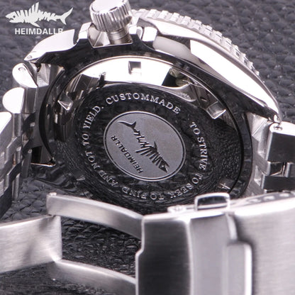 HEIMDALLR Sharkey SKX007 Vintage Diver Watch Mechanical Men Watches 200M Sapphire crystal Luminous NH36 Automatic Movement watch