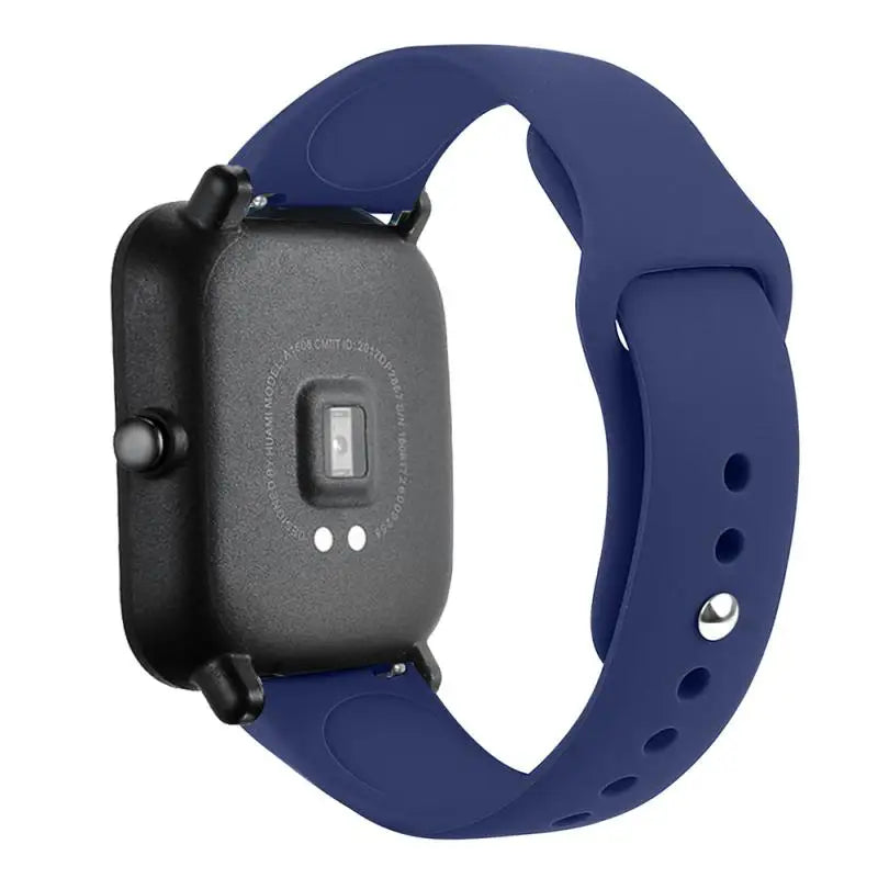 Silicone band For Amazfit GTS 3/2/2e/GTS2 Mini/GTR 42mm/47mm/GTR 3/3 Pro/2/2e Sport Watch Bracelet Amazfit bip 6 strap