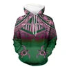 New Designer Sell Polynesian New Made Clothing Wholesale to Tribal  Print Poleron Mujer Hoodie Oversize Hoodies for Women
