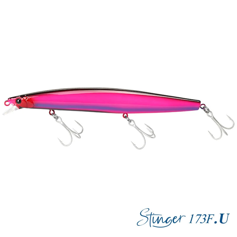 Ultra-long Casting Floating Minnow 173mm 37.5g Saltwater Fishing Lure STINGER Artificial Large Hard Baits