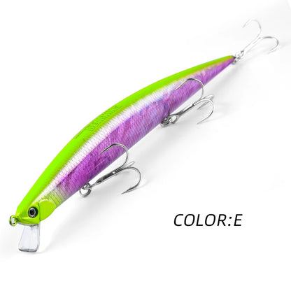 Minnow  Artificial Bait Tackle 175mm 27.7g quality fishing lures hard bait flaoting