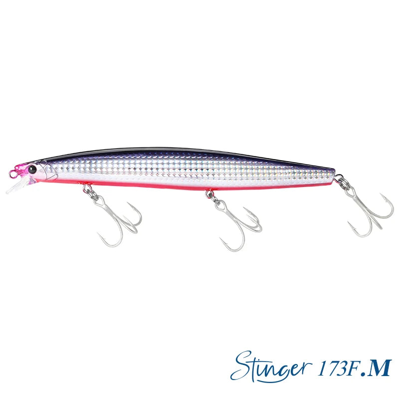 Ultra-long Casting Floating Minnow 173mm 37.5g Saltwater Fishing Lure STINGER Artificial Large Hard Baits