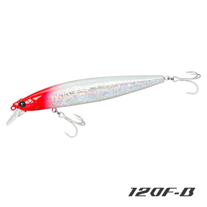 120F Ultra-long Casting Floating Saltwater Minnow 120mm 19g  Weight Artificial Bait