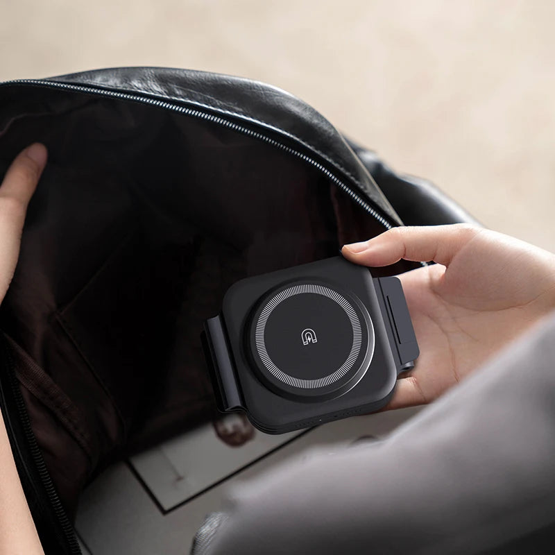 Wireless Charger Hot Sale ABS Light Holder for Travel Phone Table Z06