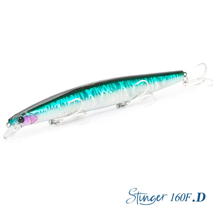 Floating Minnow Fishing Lure DW110 STINGER 163mm 31g Sea Fishing Hard Bait Piura Seabass Baits