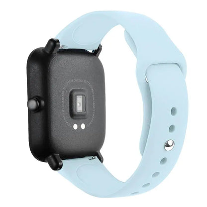 Silicone band For Amazfit GTS 3/2/2e/GTS2 Mini/GTR 42mm/47mm/GTR 3/3 Pro/2/2e Sport Watch Bracelet Amazfit bip 6 strap