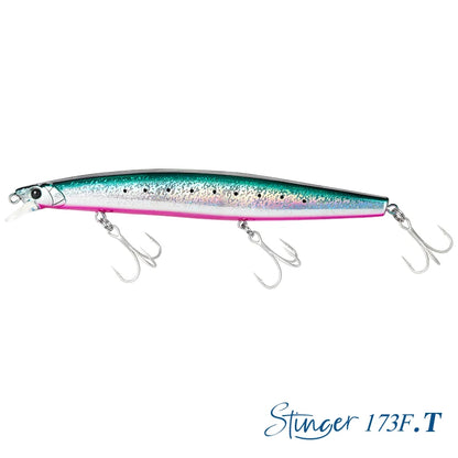Ultra-long Casting Floating Minnow 173mm 37.5g Saltwater Fishing Lure STINGER Artificial Large Hard Baits