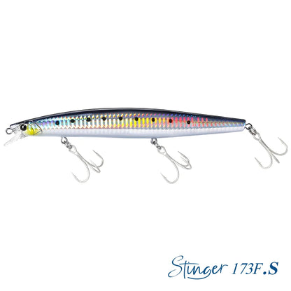Ultra-long Casting Floating Minnow 173mm 37.5g Saltwater Fishing Lure STINGER Artificial Large Hard Baits