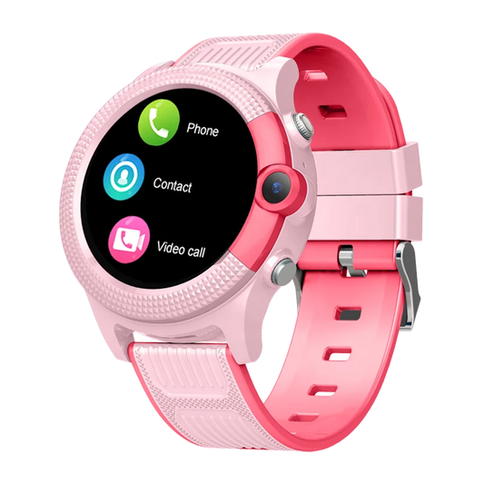 Factory Price Circle Smart Watch GPS+LBS+WiFi Location 1.28 Inch Touch Screen Video Calling Smart Watch for Boys and Girls