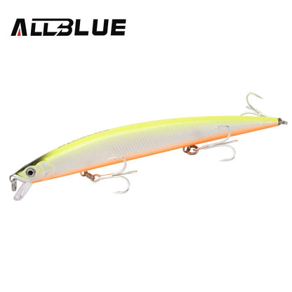 Sinking Minnow Longcast Jerkbait Fishing Lure 145mm 22G Off Shore Saltwater Sea Bass Artificial Bait Tackle