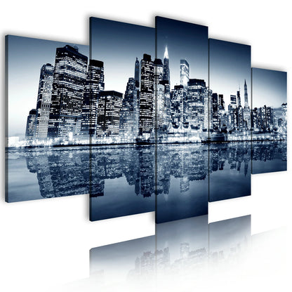 Painting Oil Wall Picture Canvas Print Forest Custom 5 Panel Natural Scenery Chinese Decoration Home Art