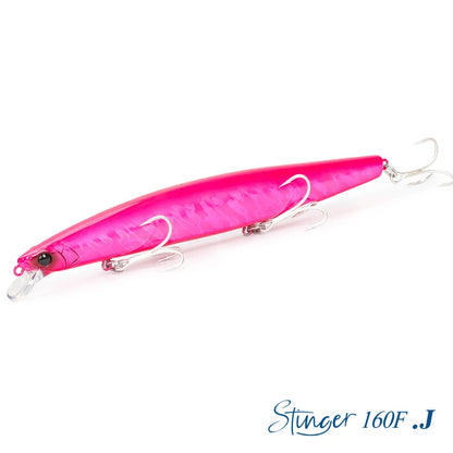 Floating Minnow Fishing Lure STINGER 163mm 31g Long Casting Artificial Seabass Saltwater Large Hard Baits