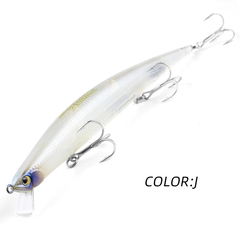 Minnow  Artificial Bait Tackle 175mm 27.7g quality fishing lures hard bait flaoting