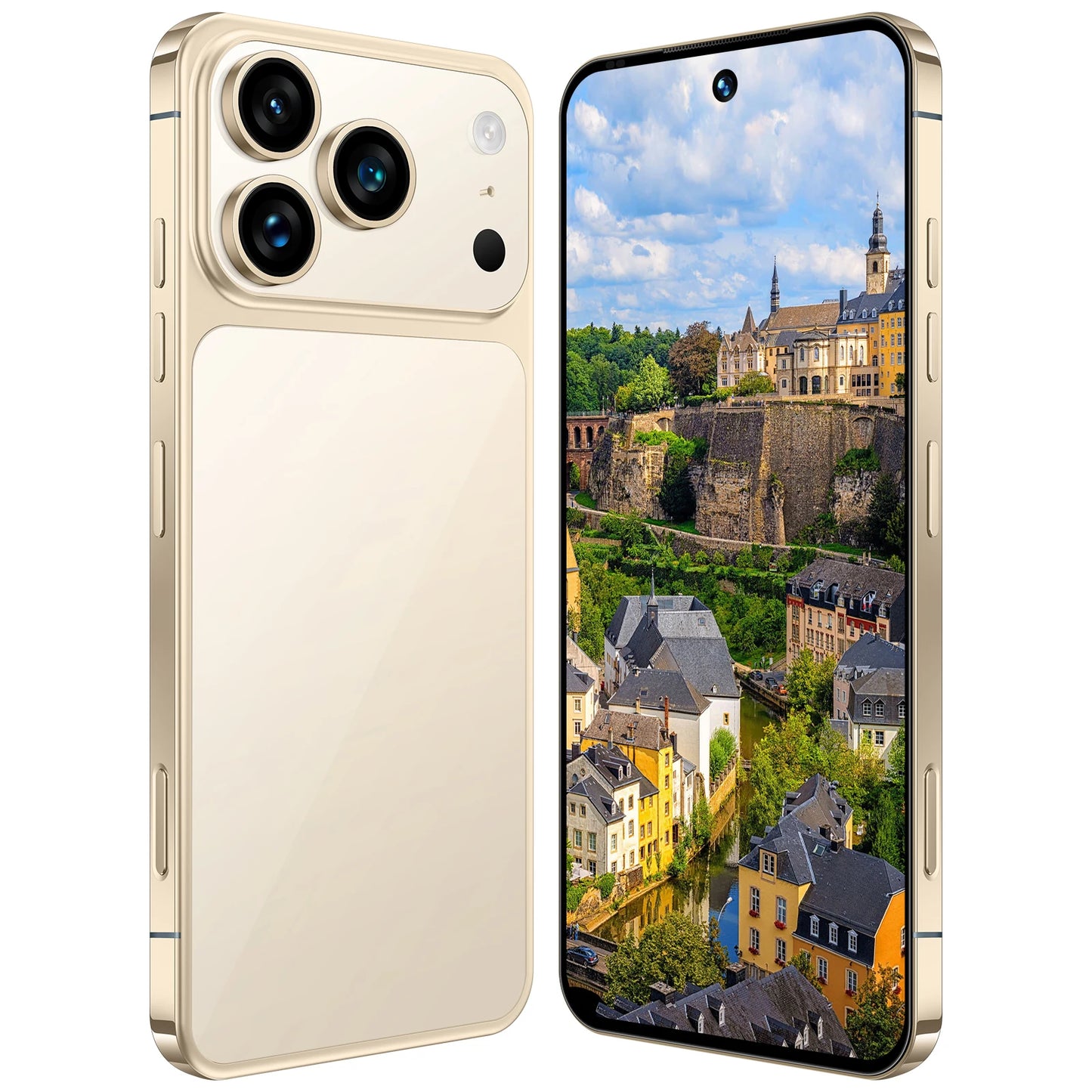 17 Pro Max Ultra 7.3 Inch Unlocked Mobile Phones Dual Sim 8GB+256GB Global Version Smart Phone Android Smartphones