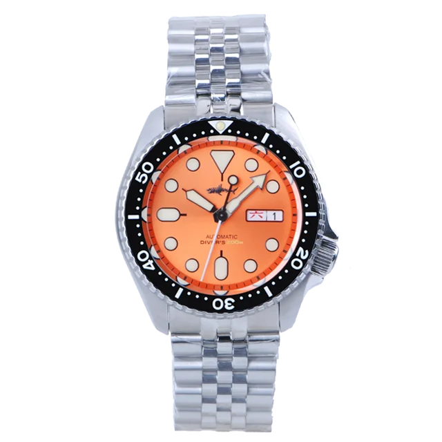 HEIMDALLR Sharkey SKX007 Vintage Diver Watch Mechanical Men Watches 200M Sapphire crystal Luminous NH36 Automatic Movement watch