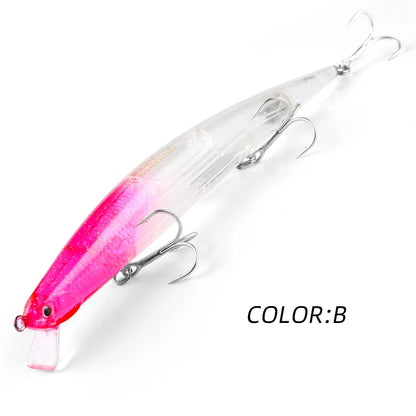 Minnow  Artificial Bait Tackle 175mm 27.7g quality fishing lures hard bait flaoting