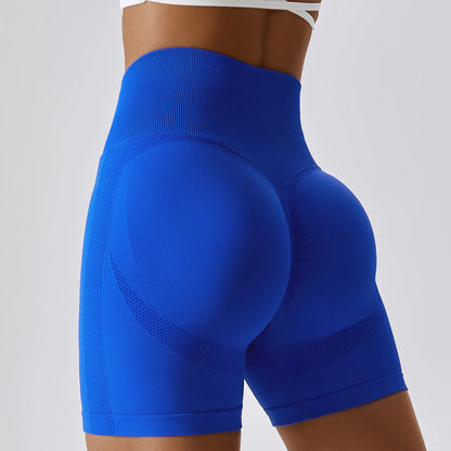Custom Seamless Butt Scrunch Shorts Gym Fitness Yoga Wear High Waist Women Biker Shorts Sportswear Workout Yoga Shorts
