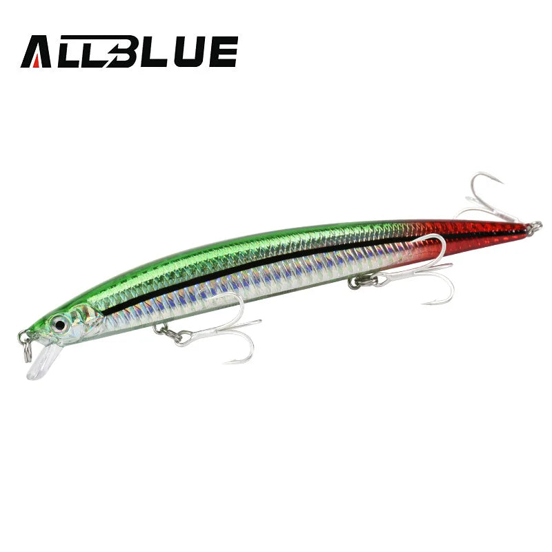 Sinking Minnow Longcast Jerkbait Fishing Lure 145mm 22G Off Shore Saltwater Sea Bass Artificial Bait Tackle