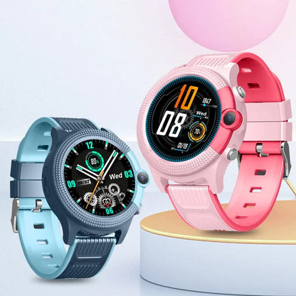 Child Smart Watch GPS SOS Call LBS WiFi Location Video Call Fashion Designs-IP67 Compass Calendar-Smartwatch for Kids4G