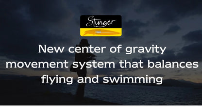 Floating Minnow 120mm 19g Long Casting Sea Fishing Lure STINGER  Center Of Gravity Hard Baits