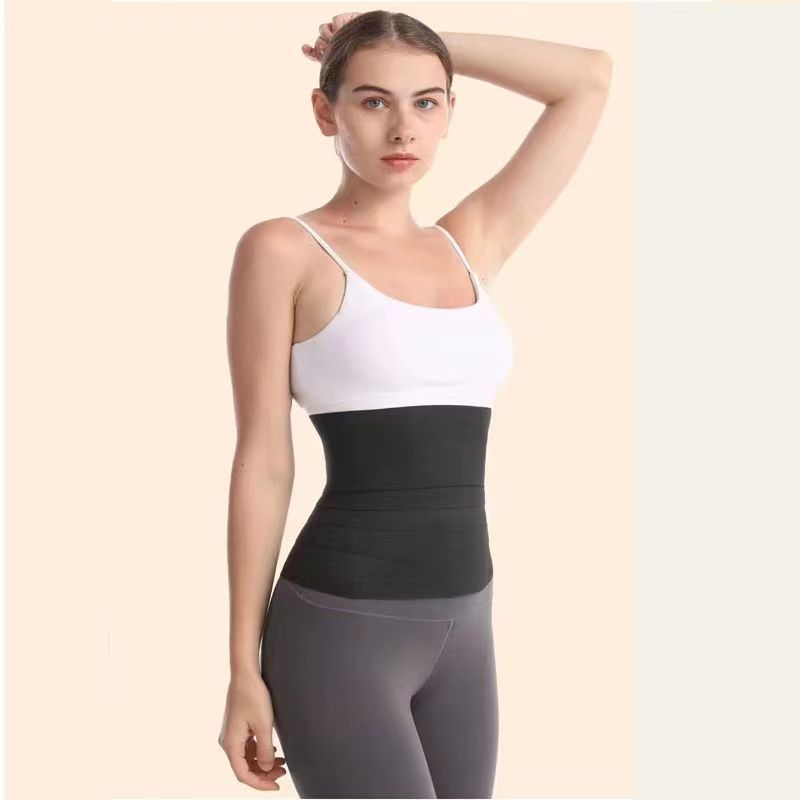 Wrapping thin waist and abdominal band for exercise, fitness, elastic bandage for yoga training, waist tightening