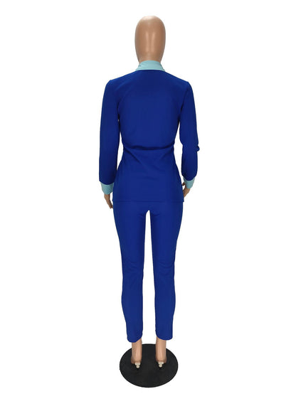 Elegant Suits  Women Corset Blazer and Legging Pants Matching Two 2 Piece Set Outfits Streetwear Lady Tracksuit