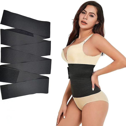 Wrapping thin waist and abdominal band for exercise, fitness, elastic bandage for yoga training, waist tightening