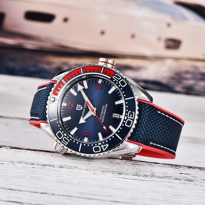 PAGANI DESIGN Top 100M Waterproof Watch Outdoor Military Sports Ultra Luminous Dial Men's Mechanical Automatic watches for man