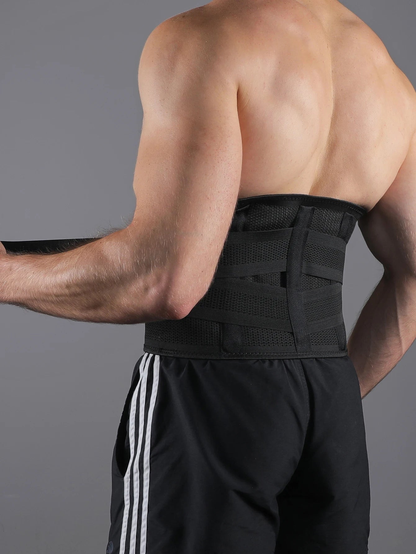 Unisex Lower Back Support Waist Trainer Tummy Band for Weightlifting Cycling